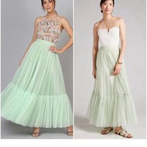 Anthropologie Geisha Designs tulle skirt - size Medium Petite